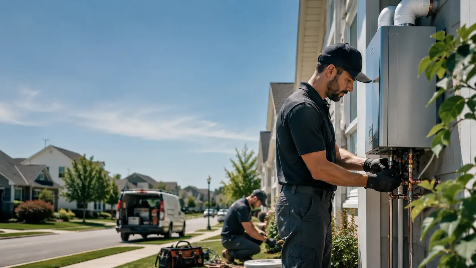 Tankless Water Heater Installation in Wrightstown, WI